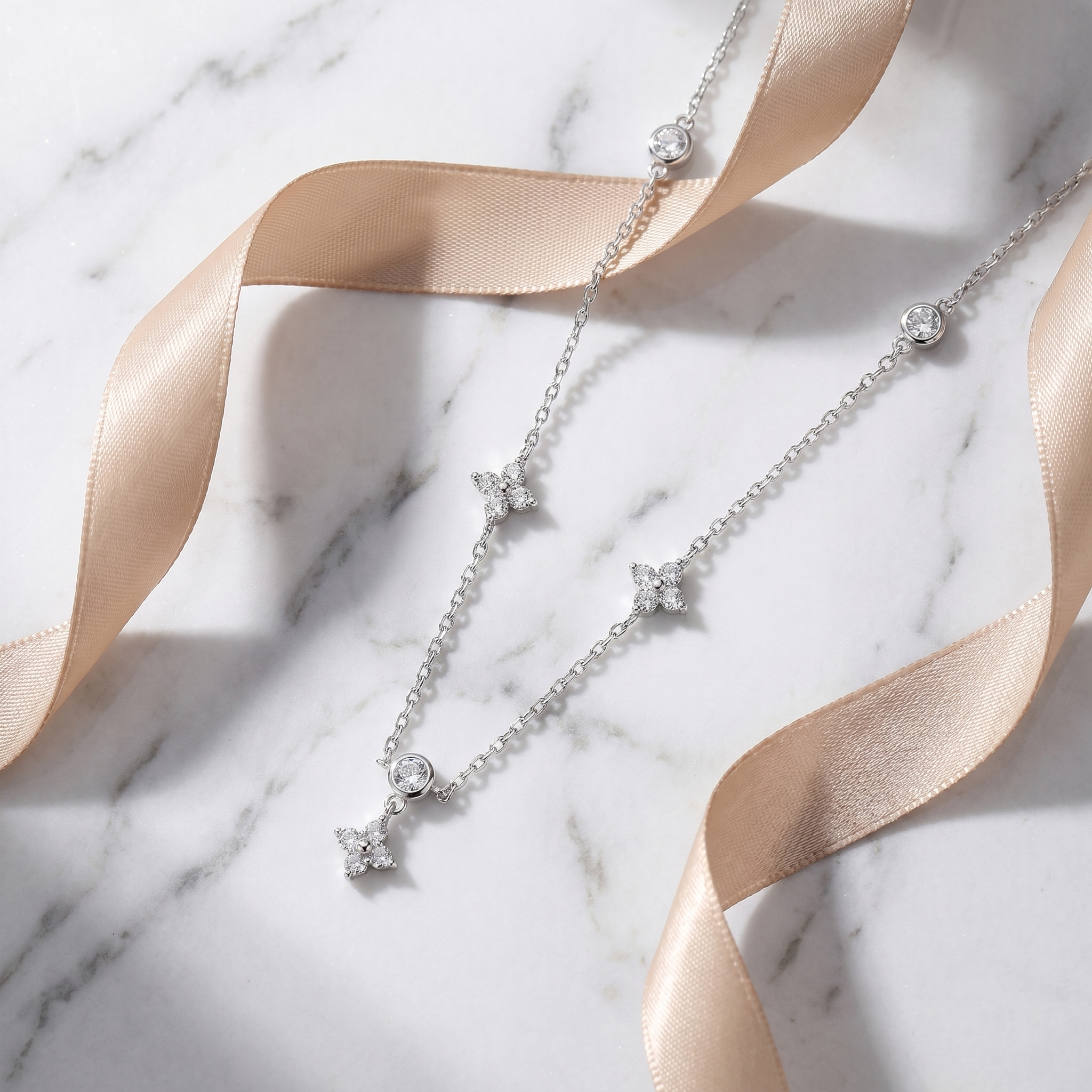 S925 Clover Necklace