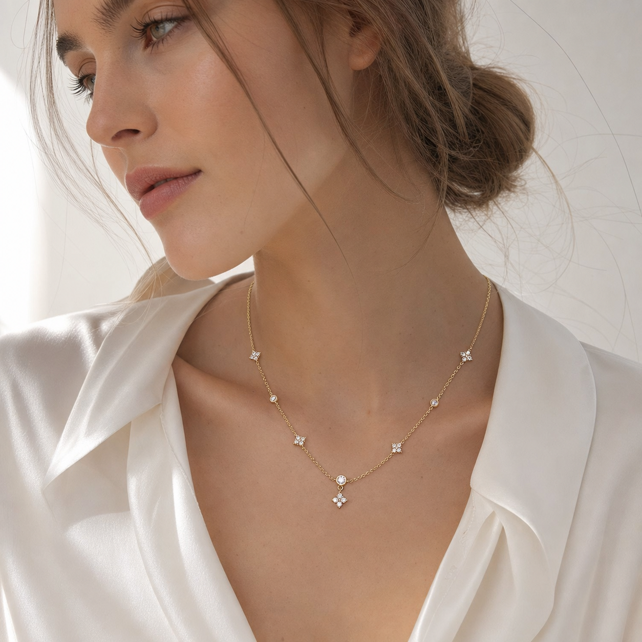 S925 Clover Necklace
