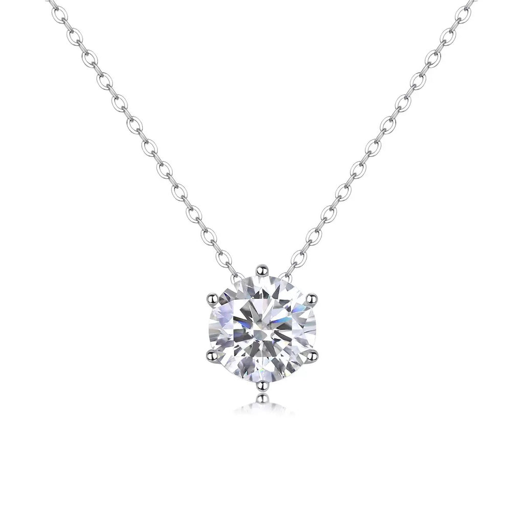 S925 Silver Moissanite Necklace