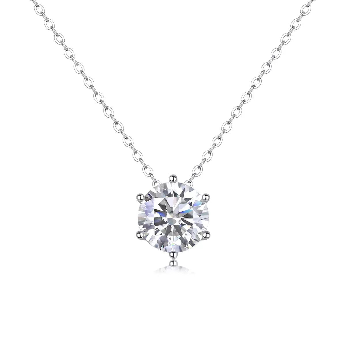 S925 Silver Moissanite Necklace